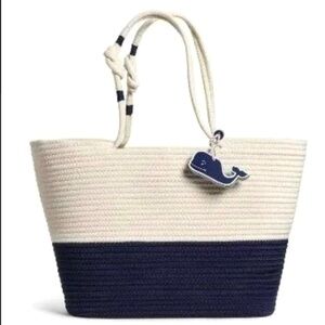 NWT Vineyard Vines Large Rope Tote Bag